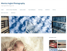 Tablet Screenshot of monicainglotphotography.com